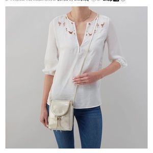 Gold Crossbody phone purse